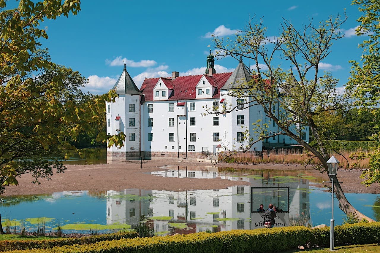 Driving through Schleswig-Holstein in a convertible