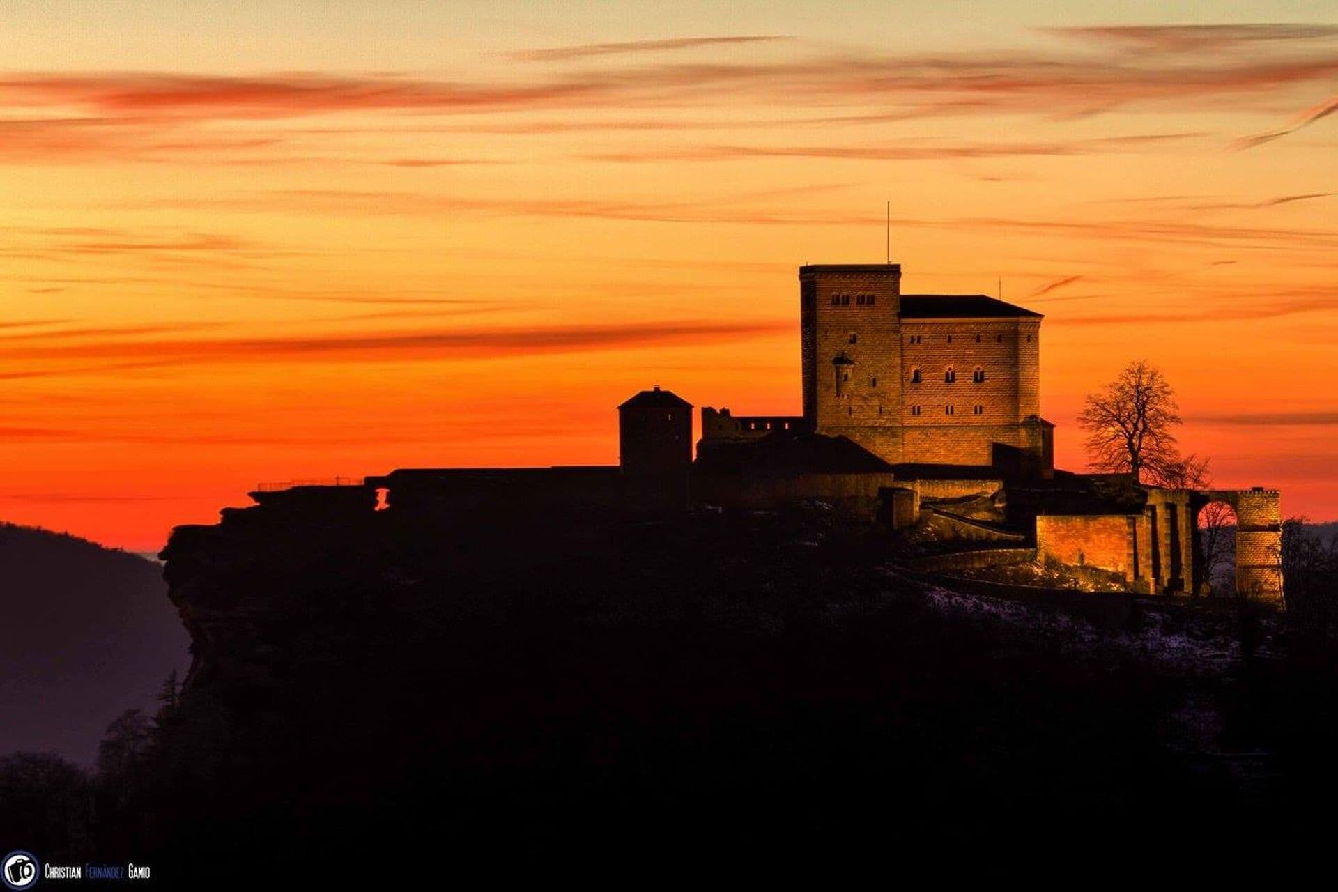 With the convertible through the Palatinate