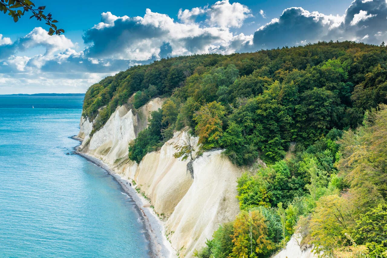 Without a hood along the Baltic Sea coast